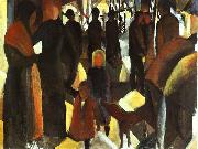 August Macke Leave Taking oil painting on canvas